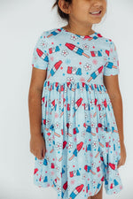 Proudly Patriotic S/S Pocket Twirl Dress - Image 4