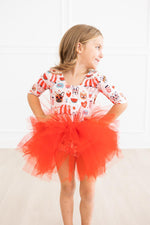 Puppy Love 3/4 Sleeve Tutu Leotard - Image 3