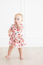Puppy Love 3/4 Sleeve Twirl Bodysuit - Image 4