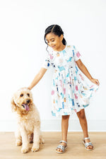 Puppy Pals S/S Pocket Twirl Dress - Image 7