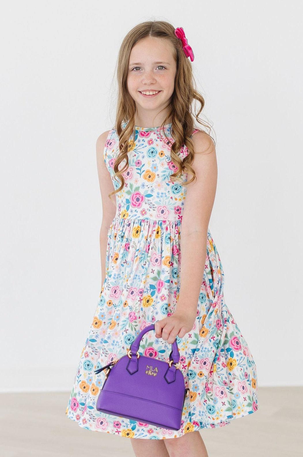 Purple Girl's Crossbody Purse - Image 4