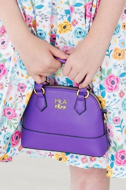 Purple Girl's Crossbody Purse - Image 5