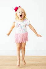 Rainbow Vibes S/S Twirl Leotard - Image 2