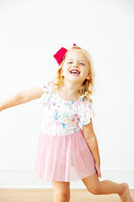 Rainbow Vibes S/S Twirl Leotard - Image 4