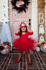 Red 3/4 Tutu Leotard - Image 3
