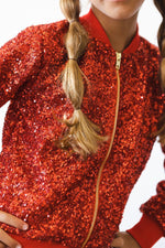 Red Sequin Jacket - Image 8