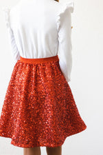 Red Sequin Twirl Skort - Image 8