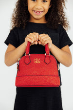 Red Shimmer Girl's Crossbody Purse - Image 2