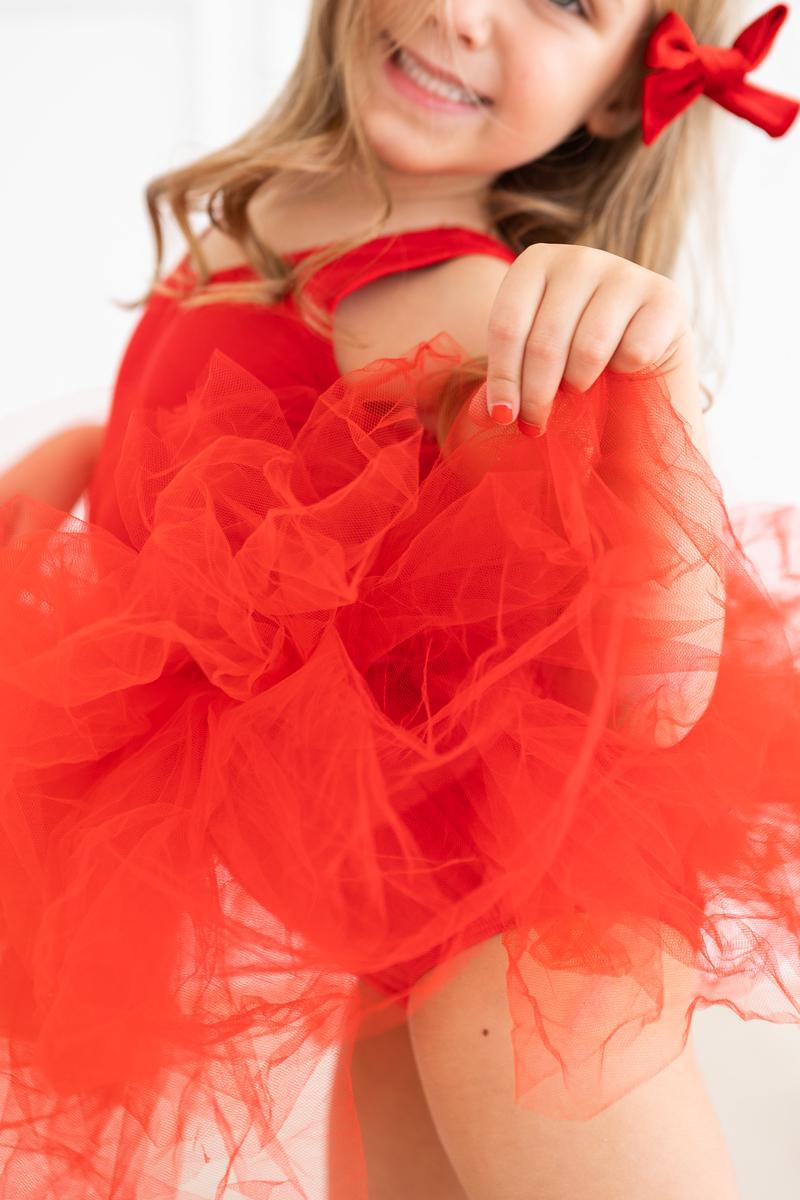 Red Tank Tutu Leotard - Image 3