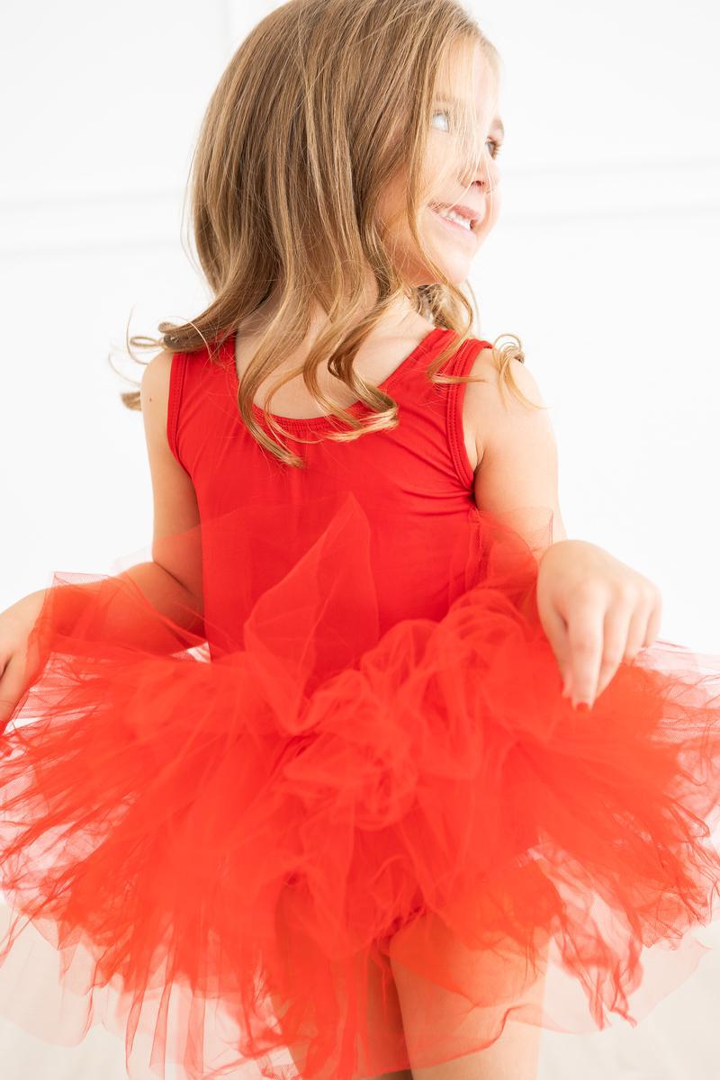 Red Tank Tutu Leotard - Image 4
