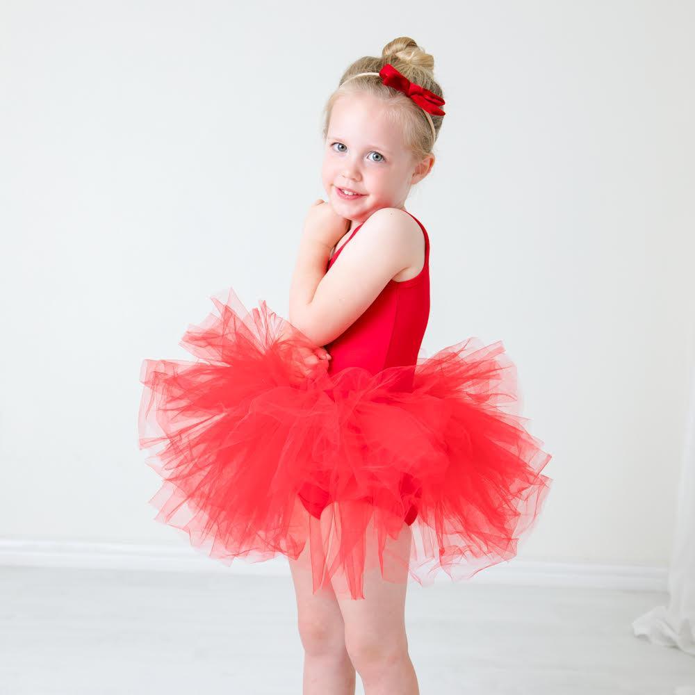 Red Tank Tutu Leotard - Image 5