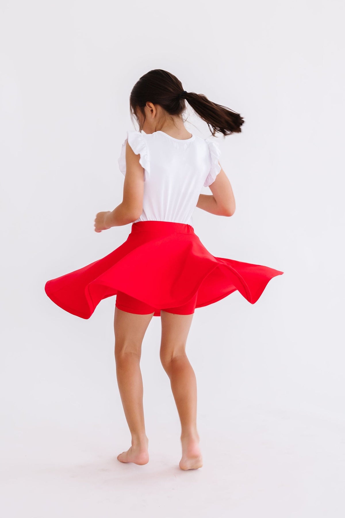Red Twirl Skort - Image 3