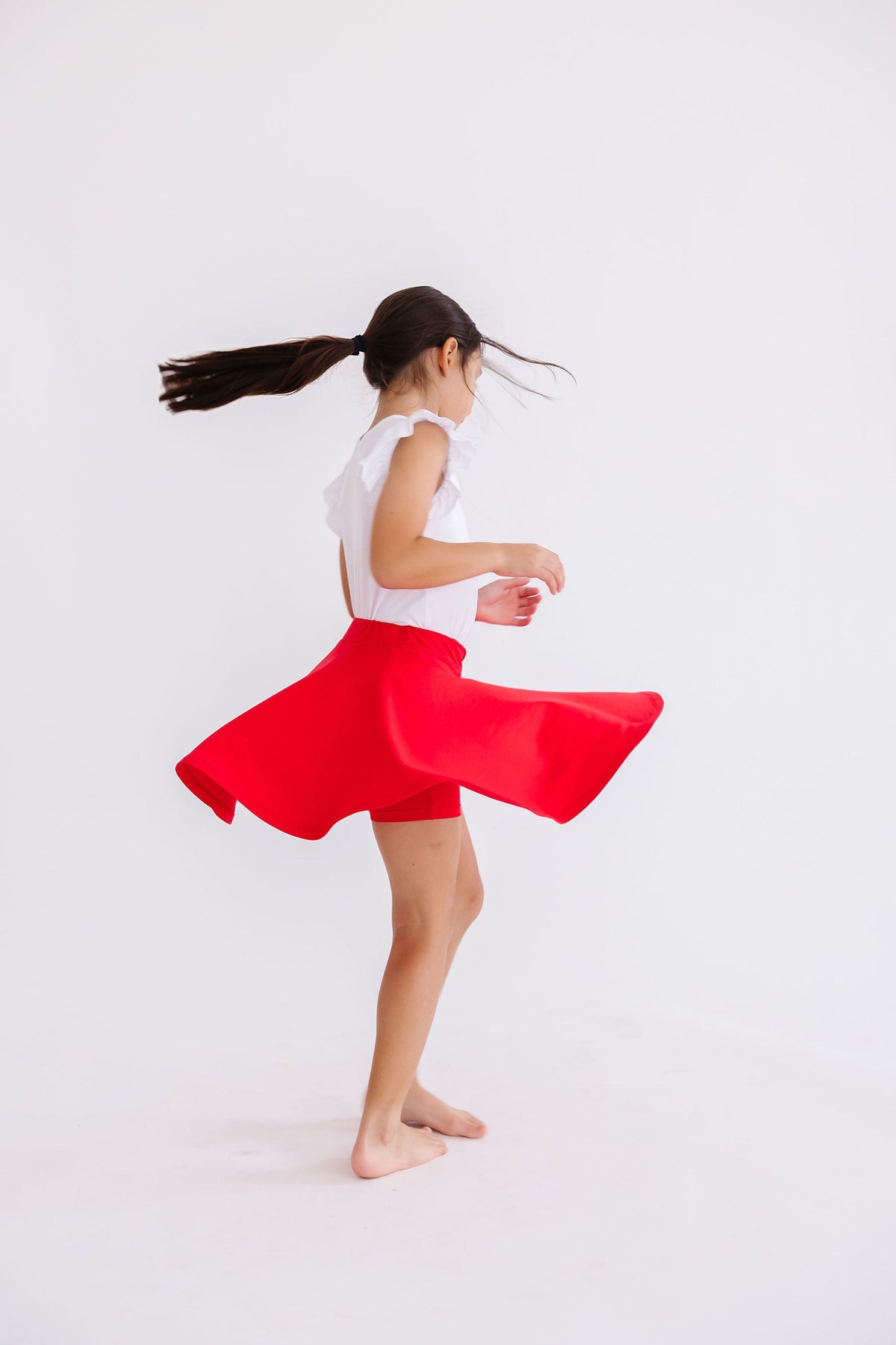 Red Twirl Skort - Image 4