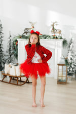 Red Velvet Sequin Jacket - Image 8