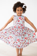 Red, White & BBQ Tank Twirl Dress - Image 2
