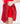 Red Sequin Twirl Skort