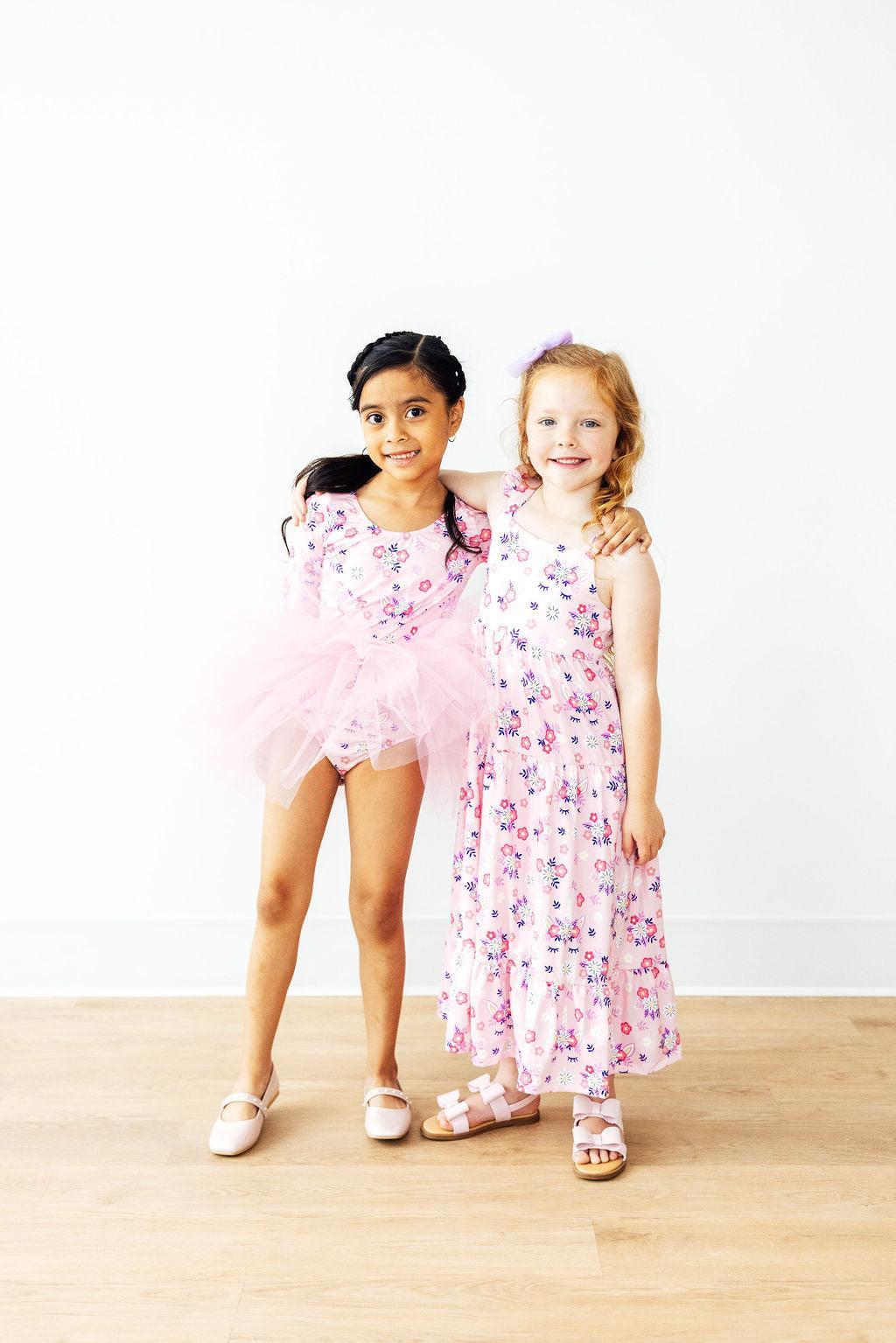 Retro Daydream Ruffle Maxi Dress - Image 5