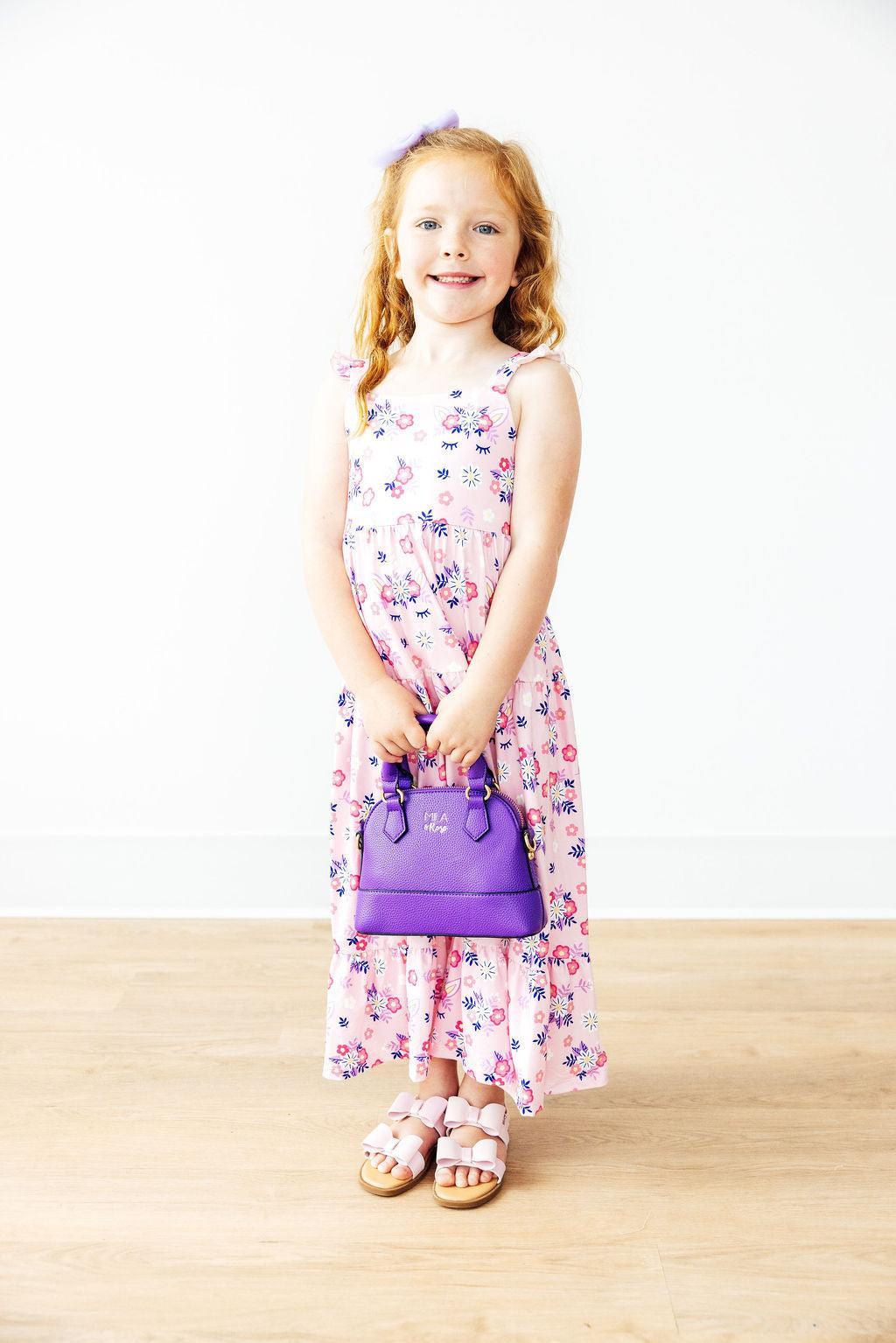 Retro Daydream Ruffle Maxi Dress - Image 7