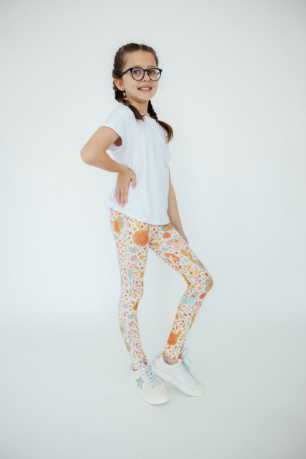 Retro Unicorns Leggings - Image 2