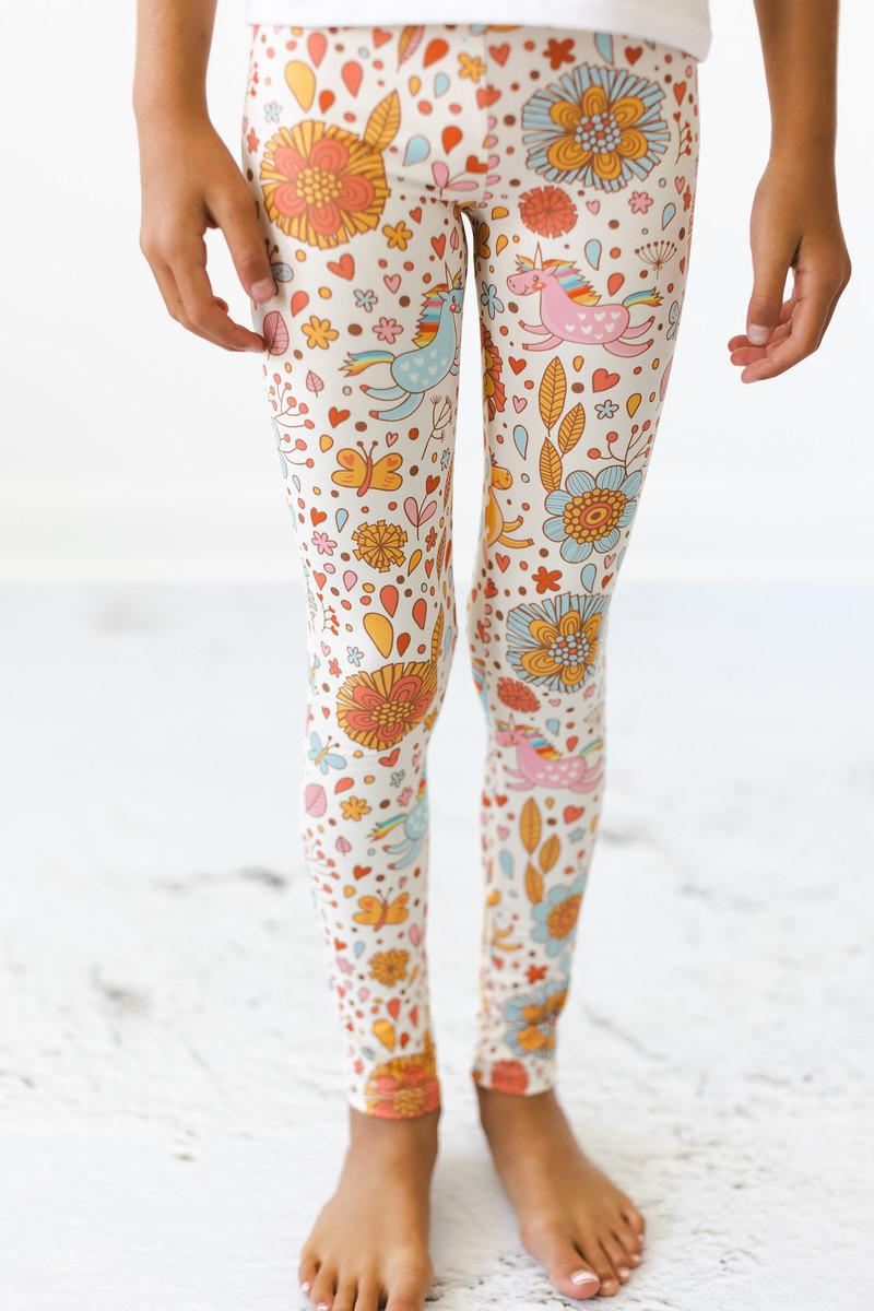 Retro Unicorns Leggings - Image 4