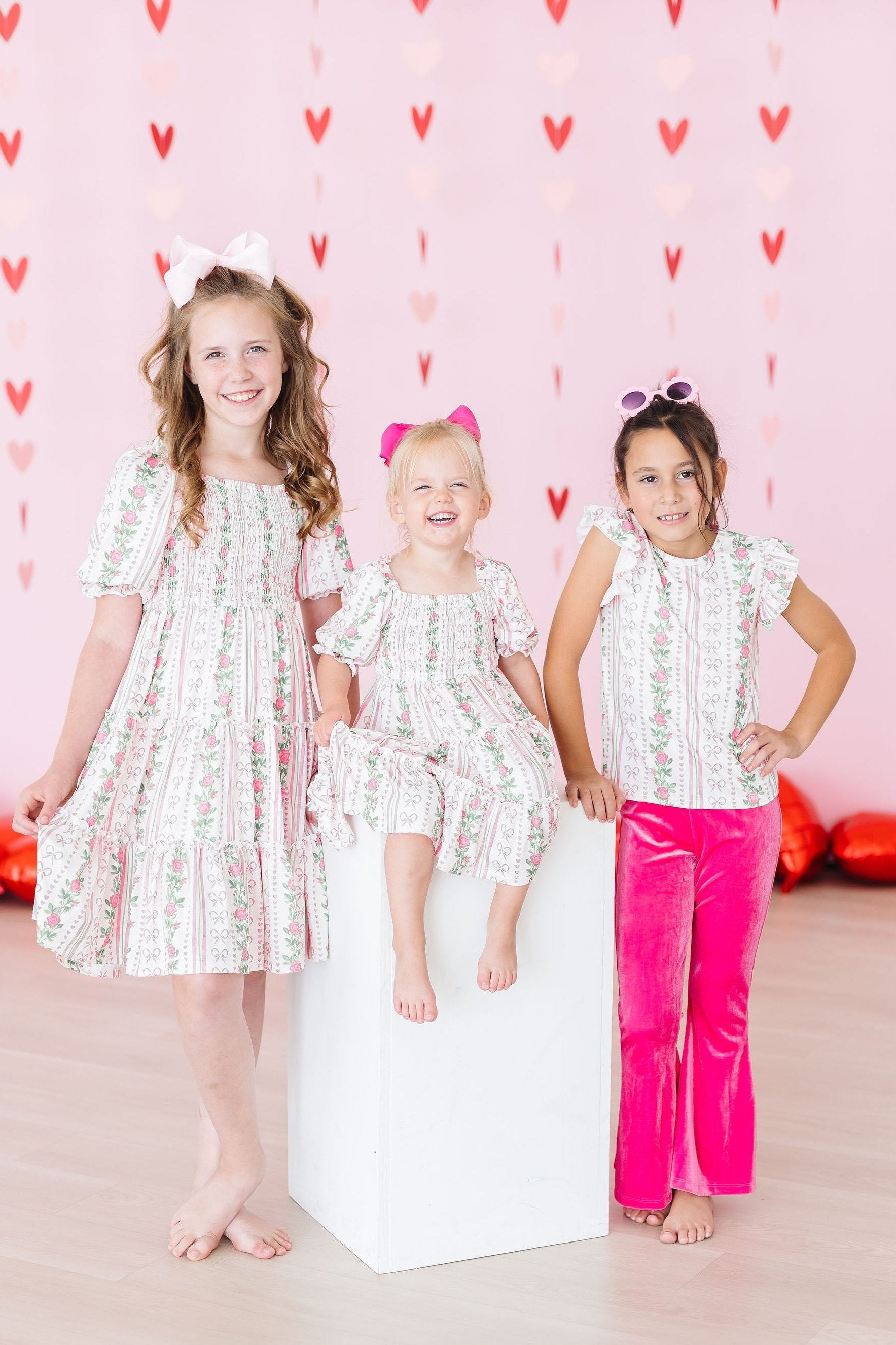 Rosebud Bows S/S Ruffle Tee - Image 3