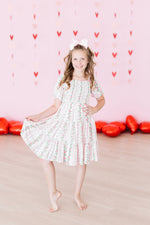 Rosebud Bows Smocked Ruffle Dress - Image 5