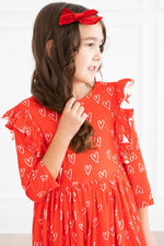 Roses are Red Ruffle Twirl Dress - Image 2