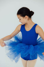 Royal Blue Tank Tutu Leotard - Image 3