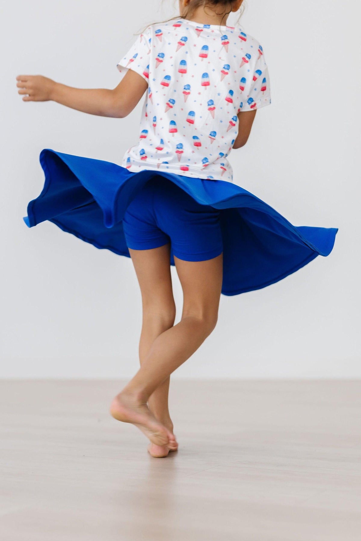Royal Blue Twirl Skort - Image 3