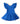 Royal Blue S/S Twirl Leotard
