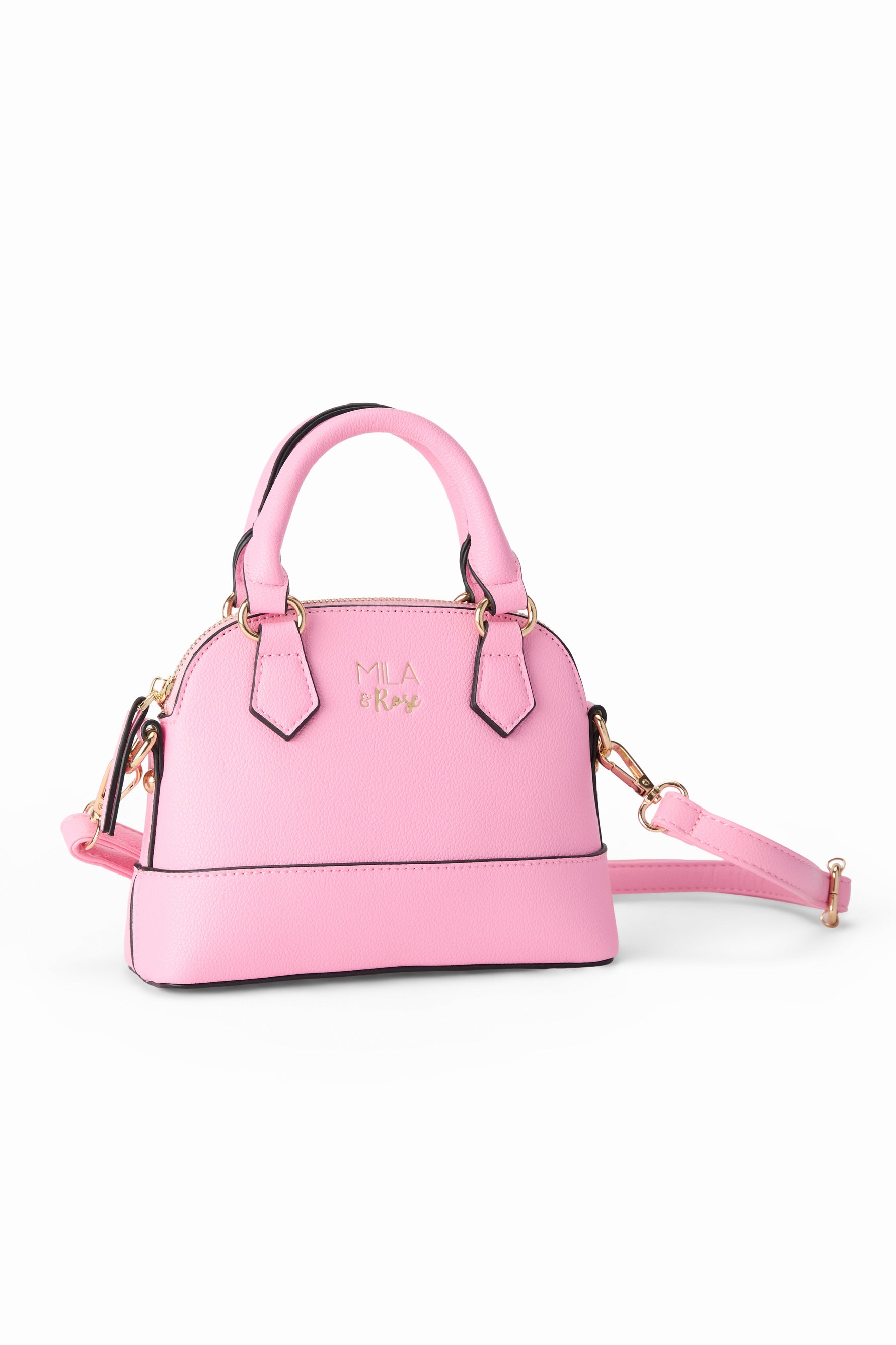 Bubblegum Pink Girl's Crossbody Purse - Image 2