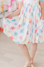 Dots & Daisies S/S Pocket Twirl Dress - Image 4