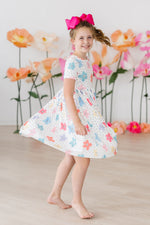 Dots & Daisies S/S Pocket Twirl Dress - Image 5
