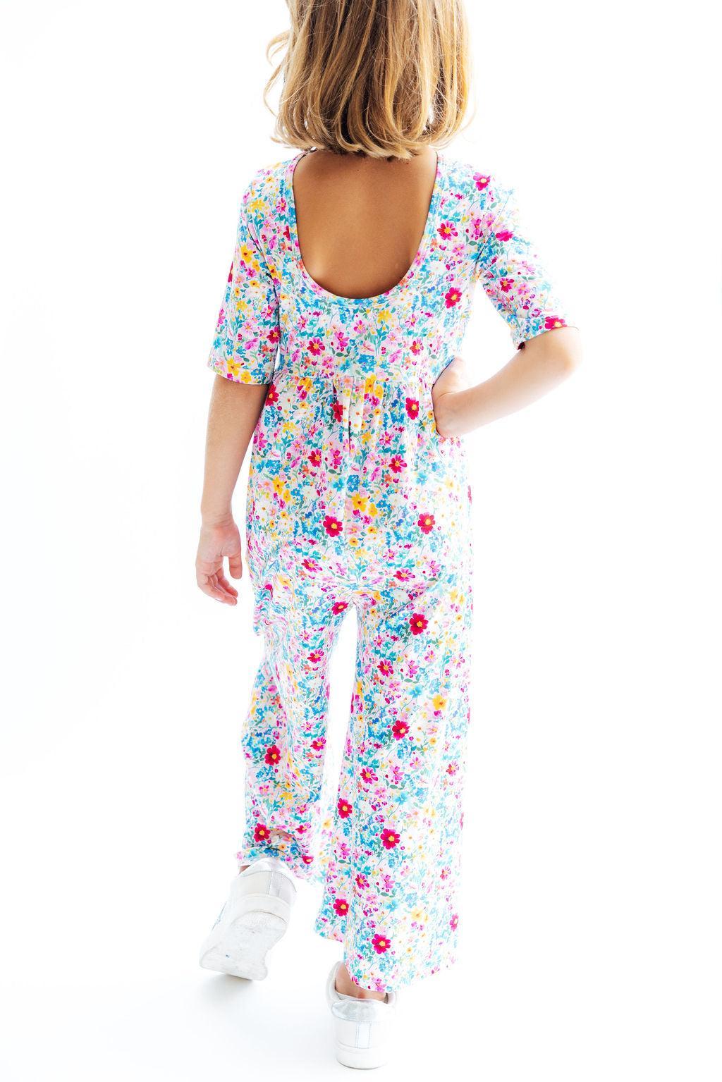 Fluttering Flowers Wide Leg Jumpsuit - Image 2