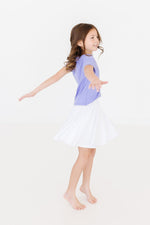 Periwinkle Ruffle Pocket Tee - Image 5