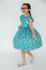 SALE Betta Blooms Flutter Sleeve Twirl Dress - Image 2