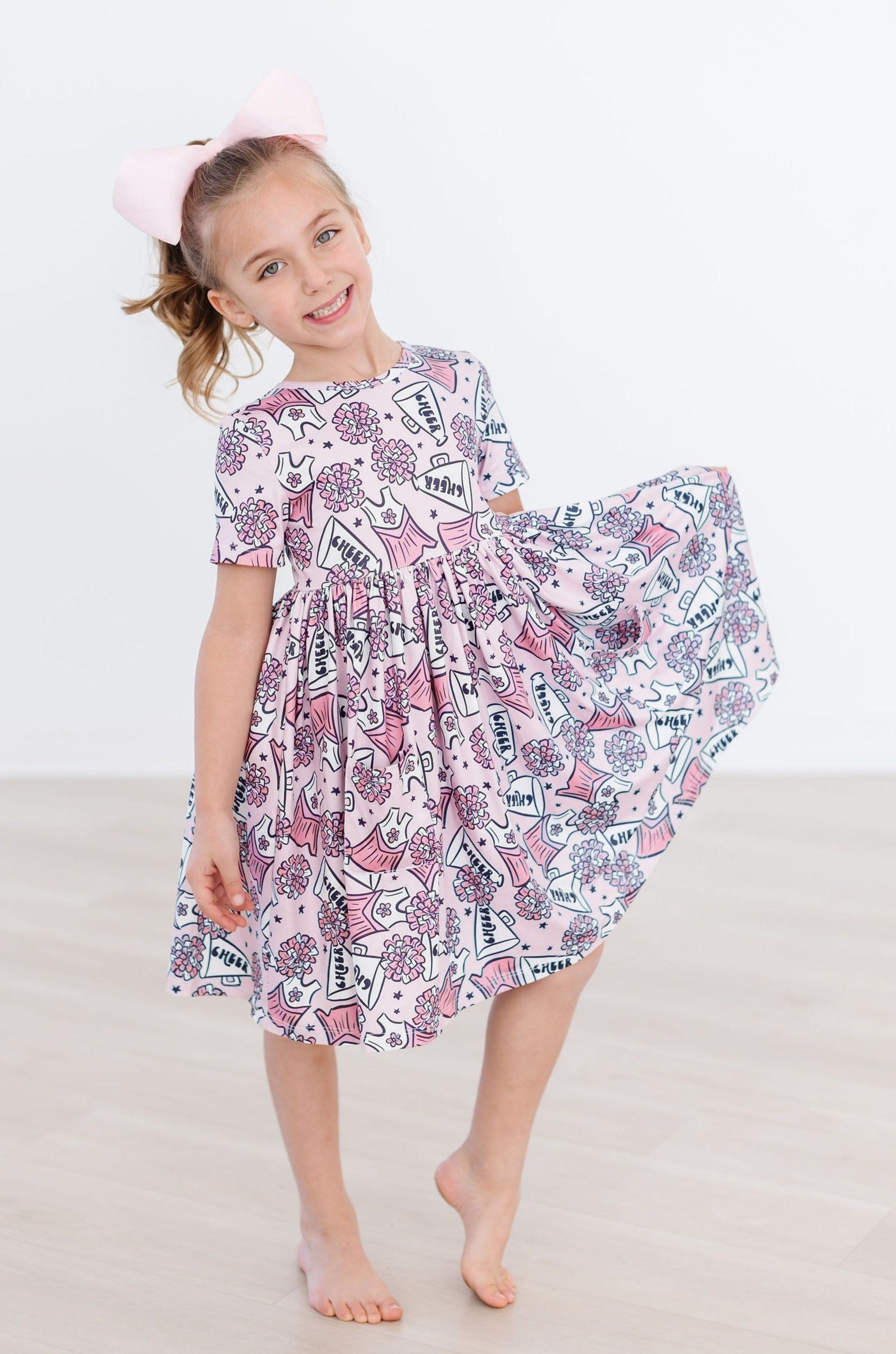 SALE Cheer S/S Pocket Twirl Dress - Image 10