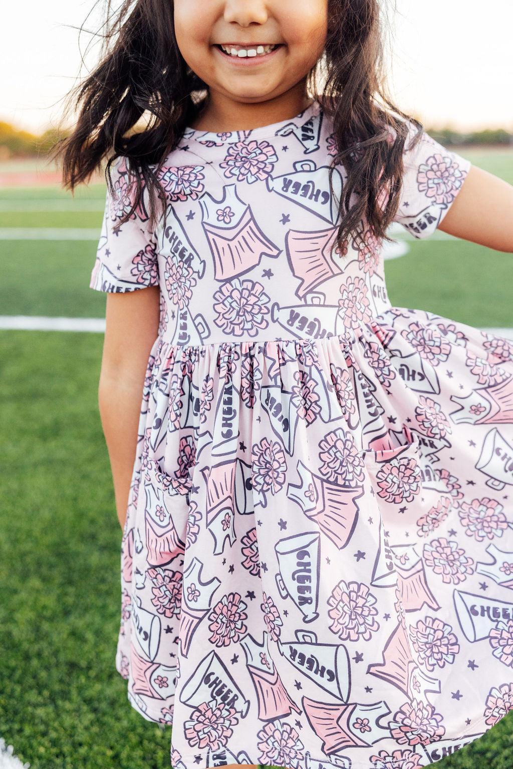 SALE Cheer S/S Pocket Twirl Dress - Image 2