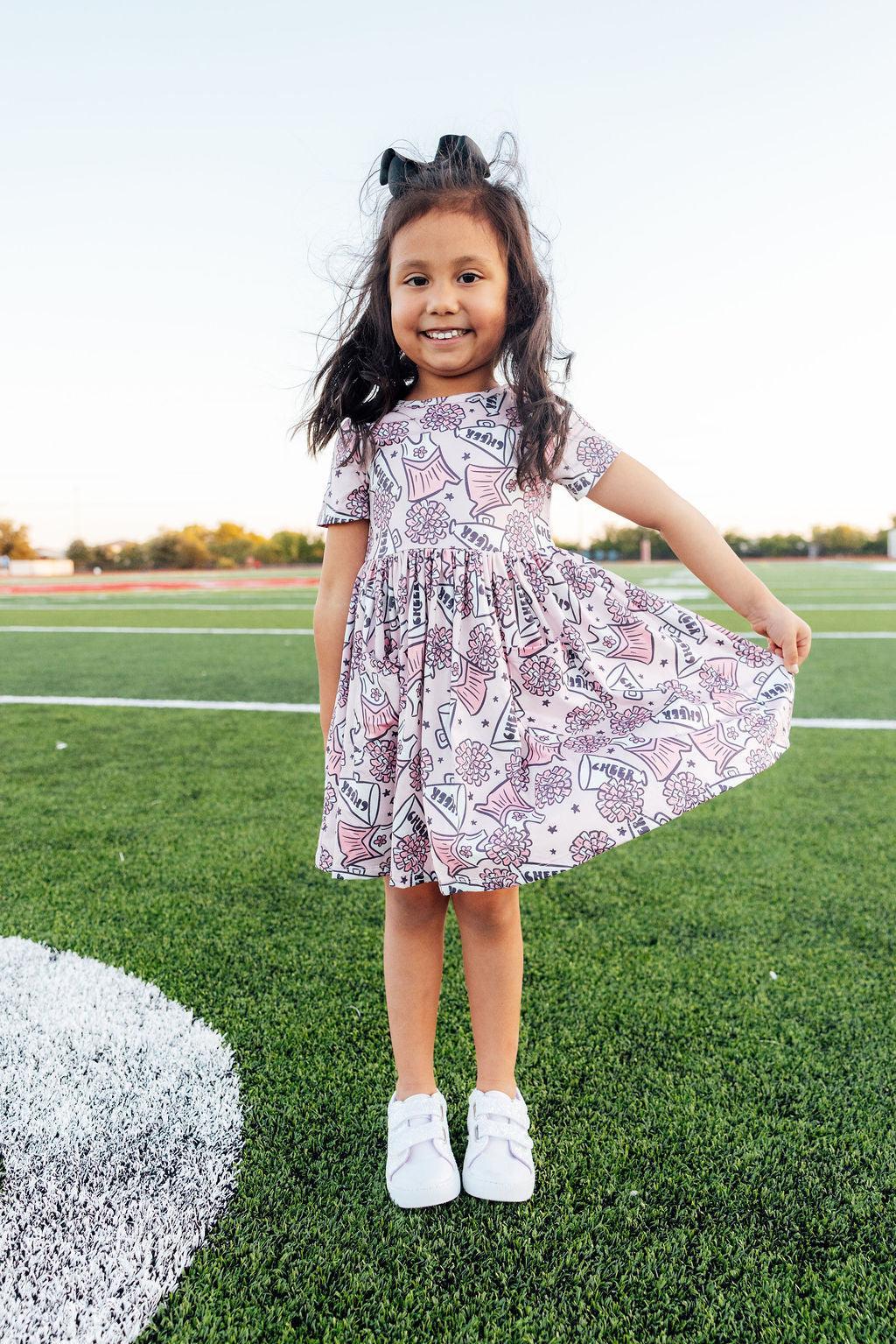 SALE Cheer S/S Pocket Twirl Dress - Image 4