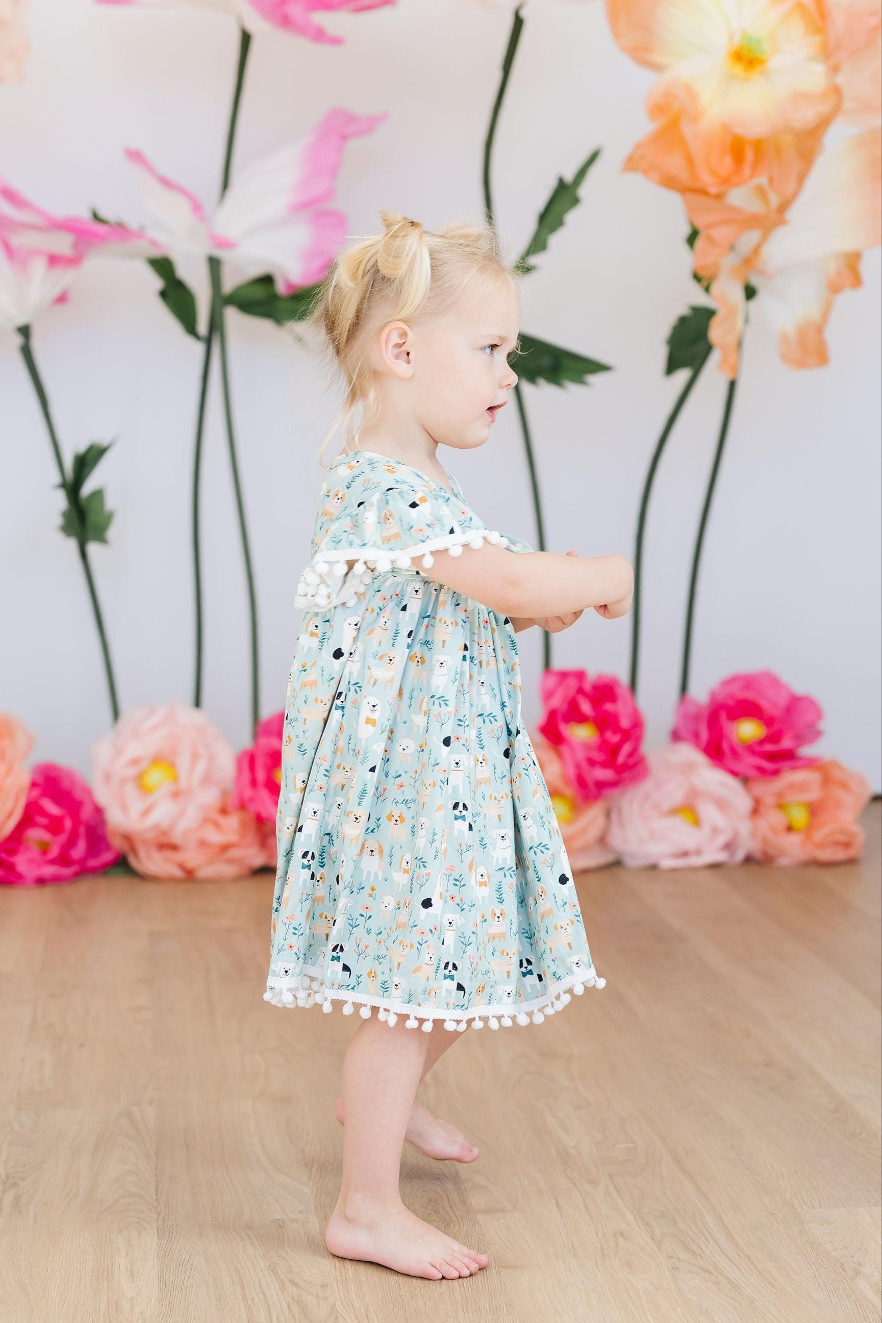 Furry Friends Pom Pom Dress - Image 6