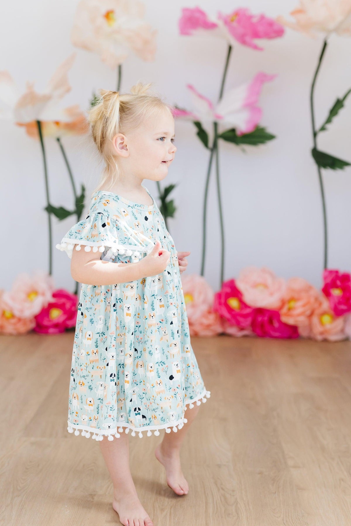 Furry Friends Pom Pom Dress - Image 8