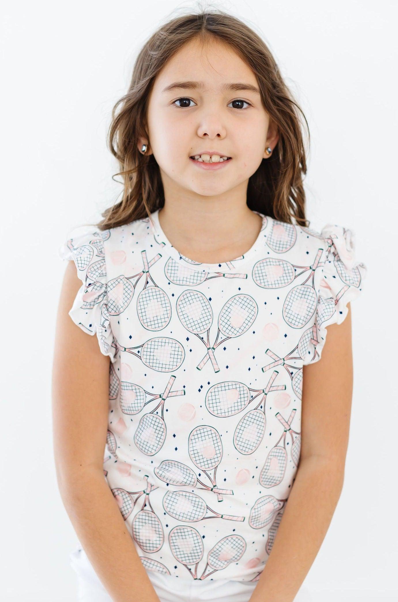 SALE Game, Set, Match S/S Ruffle Tee - Image 2