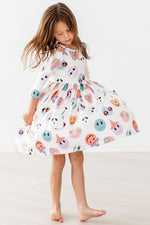 SALE Monster Mash 3/4 Sleeve Pocket Twirl Dress - Image 2