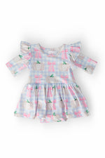 SALE Pumpkin Picnic Twirl Flutter Bodysuit