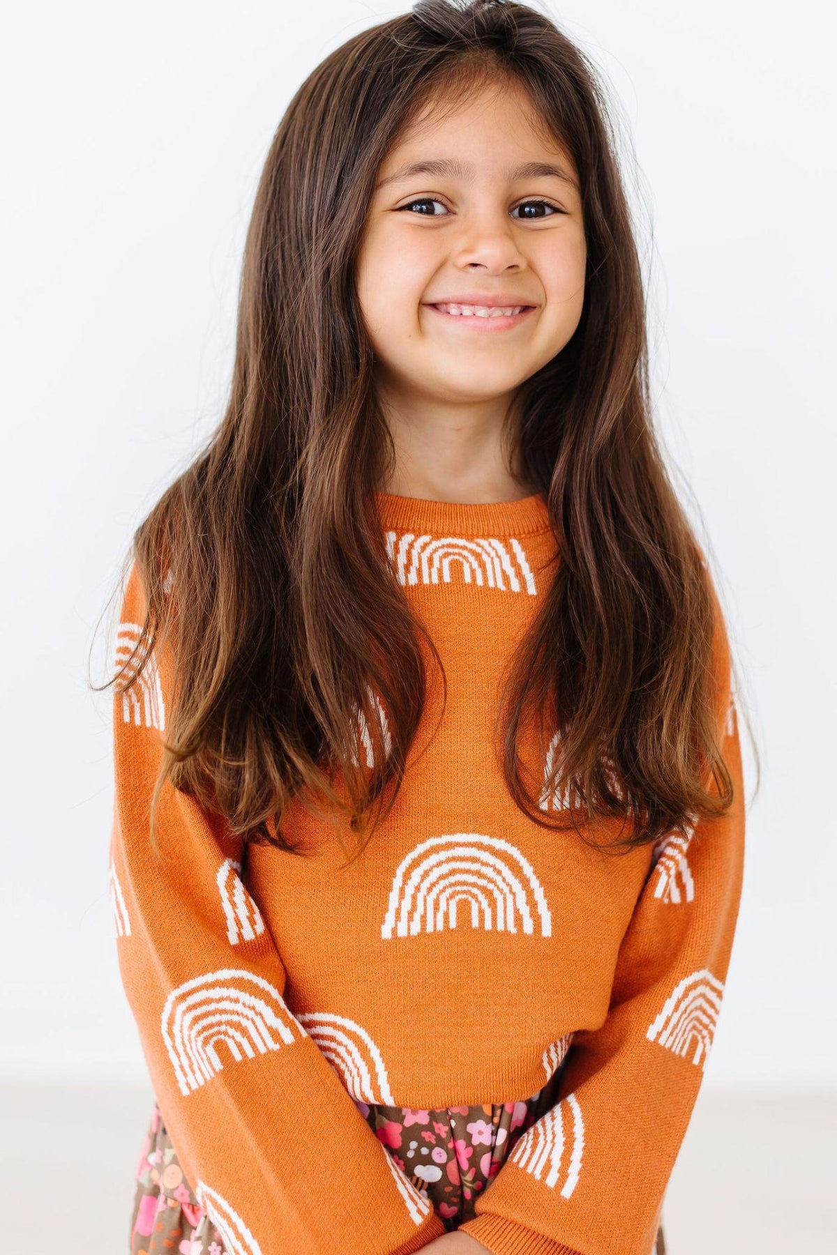 SALE Rainbows in Fall Sweater - Image 5