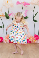 Rooster Pom Pom Dress - Image 9
