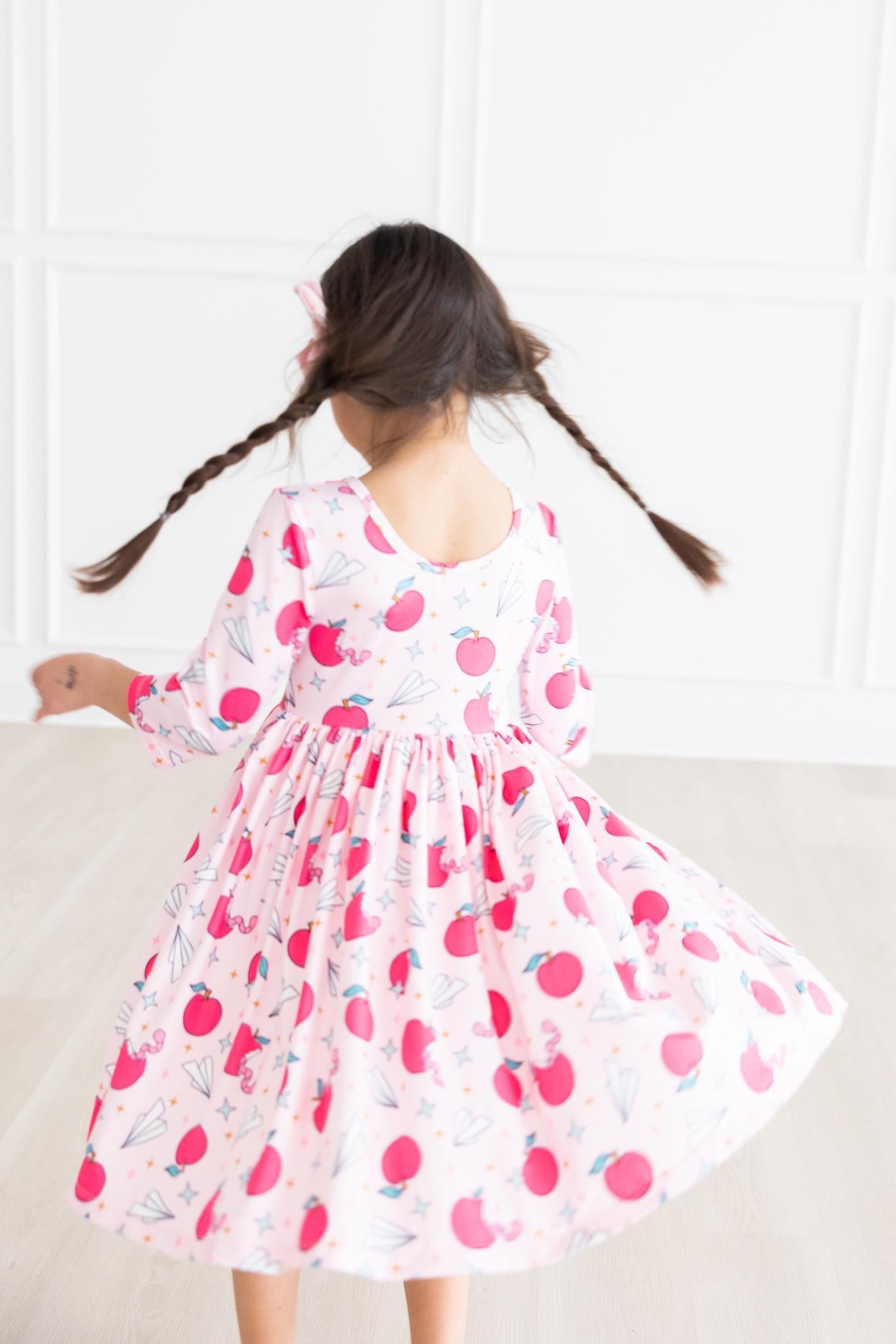 SALE Star Student 3/4 Sleeve Pocket Twirl Dress - Image 7
