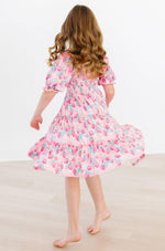SALE Strawberry Shortcake Smocked Ruffle Dress - Image 7