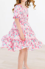 SALE Strawberry Shortcake Smocked Ruffle Dress - Image 8