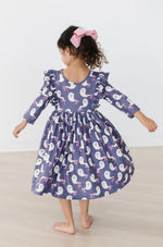 SALE Tied with a Boo 3/4 Ruffle Twirl Dress - Image 2